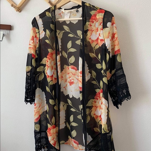 Boho kimono cardigan - Picture 3 of 5